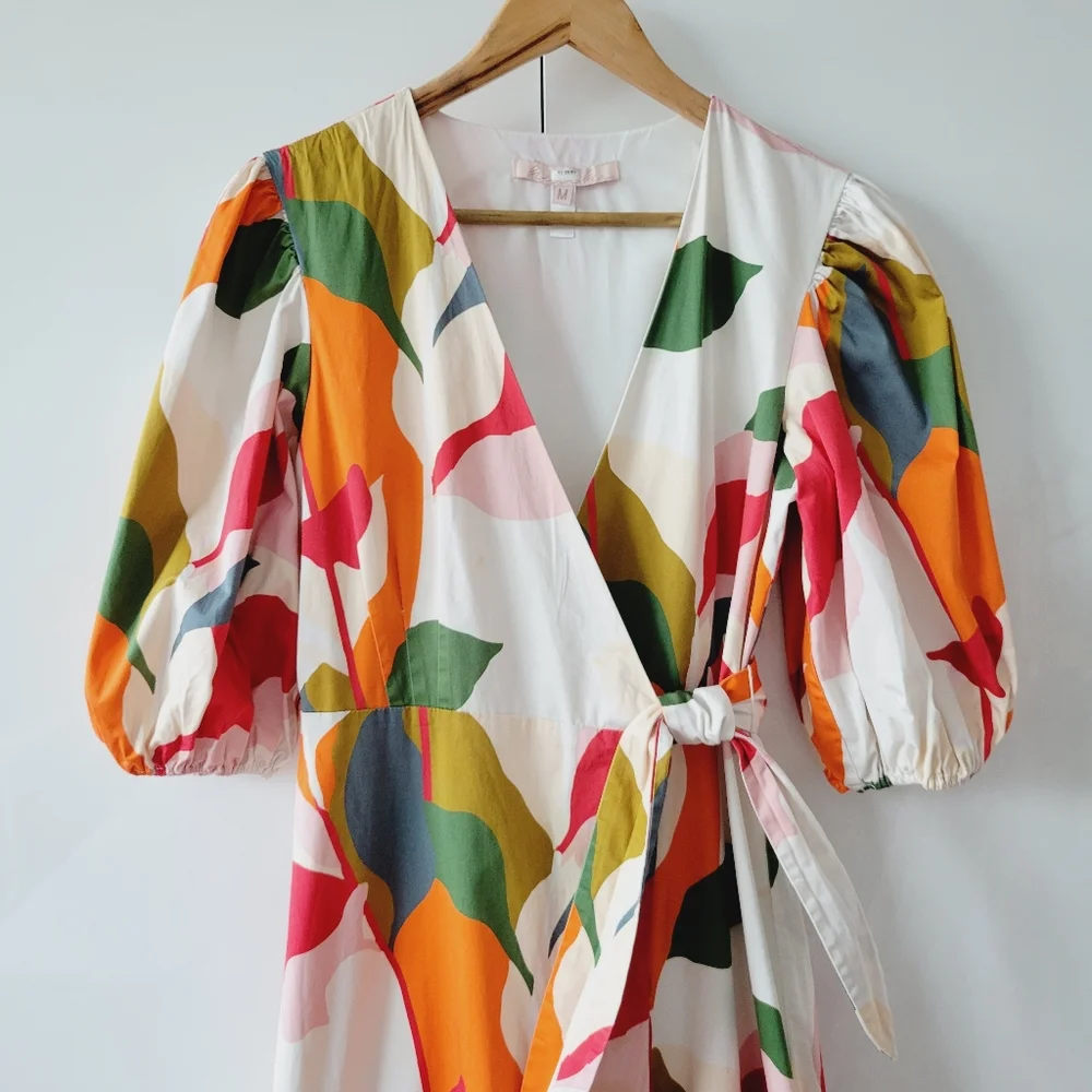Hutch Multicolor Abstract Midi Dress - Picture 4 of 15